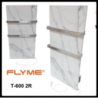 Керамический полотенцесушитель Flyme 600T (2R) | Белый мрамор