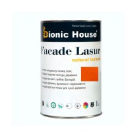 FACADE LASUR Bionic-House 1 л | Янтарь | (лессирующий антисептик)