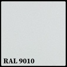 Гладкий лист 0,7 мм | RAL | MittalSteel | Zn 225 | 9010 - Бледно Белый