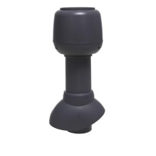 Вентиляционный выход Vilpe® 110/300 Н + колпак Серый