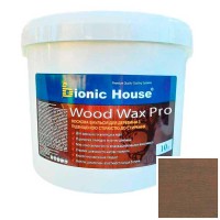 Краска для дерева WOOD WAX PRO бесцветная база Bionic-House 10л Умбра