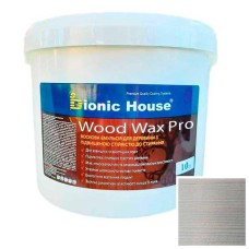 Краска для дерева WOOD WAX PRO бесцветная база Bionic-House 10л Белый Мрамор