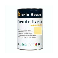 Краска для дерева FACADE LASUR Bionic-House 1л Медовый