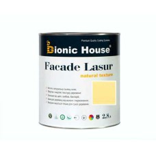 Краска для дерева FACADE LASUR Bionic-House 2,8л Медовый