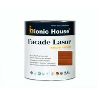 Краска для дерева FACADE LASUR Bionic-House 2,8л Коньяк