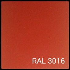 Гладкий лист Polyester | 0,5 мм | RAL 3016 | MittalSteel |
