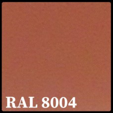 Листовая сталь Metipol 0,45 мм Полимер RAL RAL 8004
