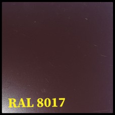 Листовая сталь Metipol 0,45 мм Полимер RAL RAL 8017