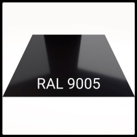 Сталь 0,5 мм листовая PE | MittalSteel (Польша) RAL 9005