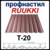 Профнастил Т 20 | Ruukki | 0,45 мм | Polyester | RR 11
