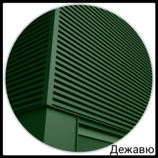 Фасадная панель — Дежавю | 0,5 мм | PE | RAL 6020