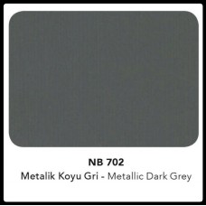 Алюминиевые композитные панели Naturalbond 5 мм NB 702 Metallic Dark Grey