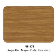 Алюминиевые композитные панели Naturalbond 5 мм NB 874 kiefer line wood