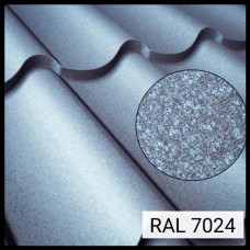 Металлочерепица Модена RAL 7024
