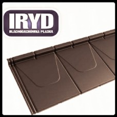 IRYD — Модульная плоская черепица (Purmat) RAL 8017