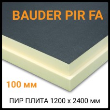 Теплоизоляция фольгированная Bauder PIR FA 100 мм