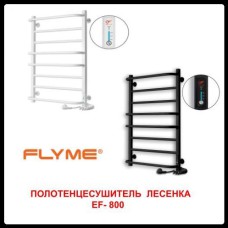 Полотенцесушитель Flyme 800-R Чёрный | Белый