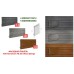 Фасадная панель VOX Kerafront серии Wood Design FS-201