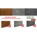 Фасадная панель VOX Kerafront серии Wood Design FS-201 Graphite