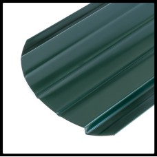 Металлический штакетник 0,6 х 105 мм | PURAL 6005 темно зеленый