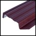 Металлический штакетник 0,5 х 115 мм | MAT | RAL 8017 шоколадно-коричневый