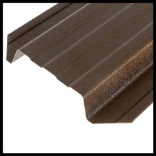 Металлический штакетник 0,5 х 115 мм | MAT | RAL 8017 шоколадно-коричневый