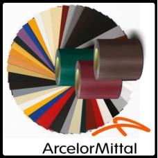 Глянцевый гладкий лист 0,7 мм | Arcelor Mittal | Ral
