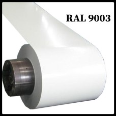 Глянцевый гладкий лист 0,7 мм | Arcelor Mittal | Ral 9003