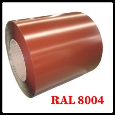 Глянцевый гладкий лист 0,7 мм | Arcelor Mittal | Ral 8004