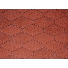 IKO MONARCH DIAMANT Tile Red - высококлассная битумная черепица премиум класса .