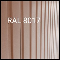 Профнастил ПС 20 коричневый | RAL 8017 | матовый | 0,45 мм | OptimaSteel |