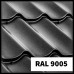 Металлочерепица Rauni RAL 9006 (серебристая) PE 0,45 Standart