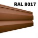 Металлосайдинг «корабельная доска» Термастил | 0,45 мм | RAL 8017 мат |Италия Arvedi|