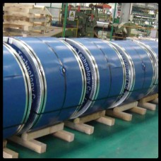 Сталь SeAH Steel оцинкованная в рулонах с полимерным покрытием AKZO NOBEL (Юж.Корея) 5005 синий