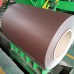 Рулонная сталь Sea Hyper™ Корея 0,45 мм - гладкий лист с полимерным покрытием PE 25 микрон Коричневый 8017, PE