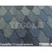 Черепица битумная ✓ Tegola Кастелло ✓  Тегола Премиум Кастелло / Tegola Premium Castello Береста