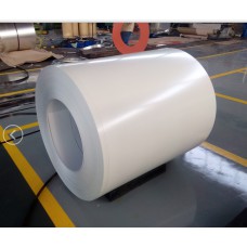 Рулонная сталь Sea Hyper™ Корея 0,45 мм - гладкий лист с полимерным покрытием PE 25 микрон бежевый, PE