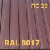 Профнастил ПС-20 RAL 9006 | PE | 0.4 | Nippon