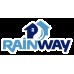 Кронштейн желоба водосточного RainWay 90 мм пластиковый
