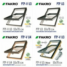 Окно мансардное Fakro FTS-V 78x118 см