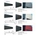 Металлические фасадные панели Либерти бесшовный белый глянец RAL 9003  0,5 мм Корея