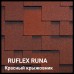 Битумная черепица RUFLEX RUNA - Красный Крыжовник, Red Gooseberry