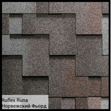 Битумная черепица RUFLEX RUNA - Норвежский Фьорд