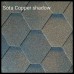 Битумная черепица RUFLEX SOTA - Медный Отлив, Copper Shadow