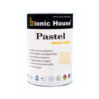 Краска для дерева PASTEL Wood Color Bionic-House 0,8л Капучино Р203