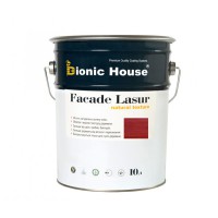 Краска для дерева FACADE LASUR Bionic-House 10л Вишня А108