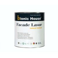 Краска для дерева FACADE LASUR Bionic-House 2,8л Бесцветный