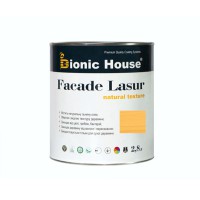 Краска для дерева FACADE LASUR Bionic-House 2,8л Светлый дуб А126