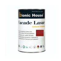 Маслосодержащий антисептик для дерева | FACADE LASUR | Bionic-House | 1л | Вишня А-108   |