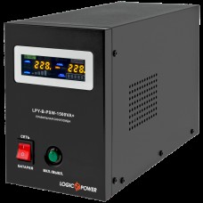 ИБП с правильной синусоидой LogicPower LPY-B-PSW-1500VA+(1050W)10A/15A 24V для котлов и аварийного освещения